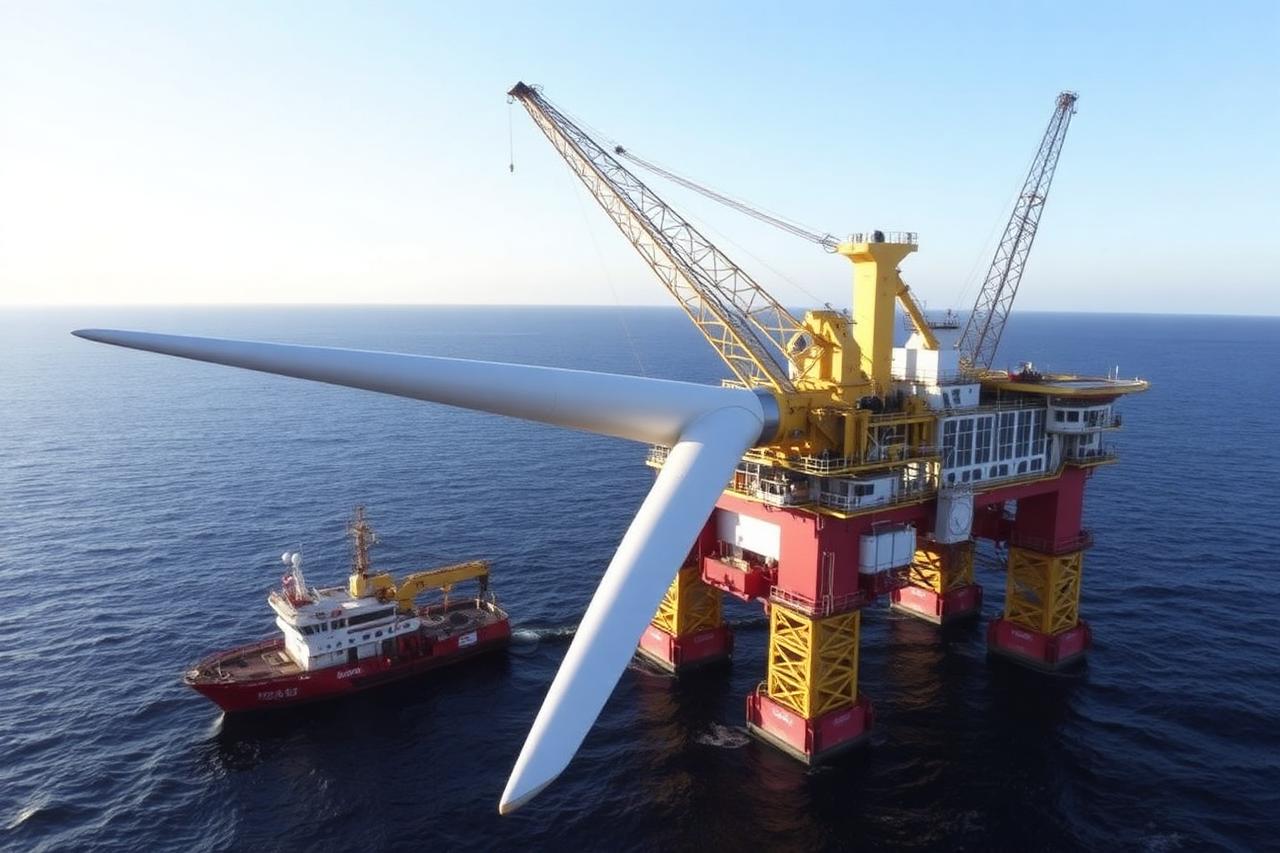 Turbine blade installation