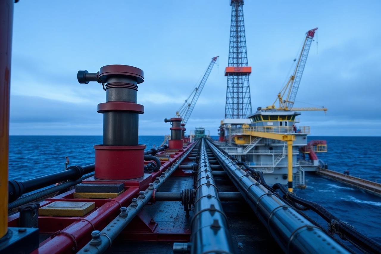 Production deck and riser manifolds